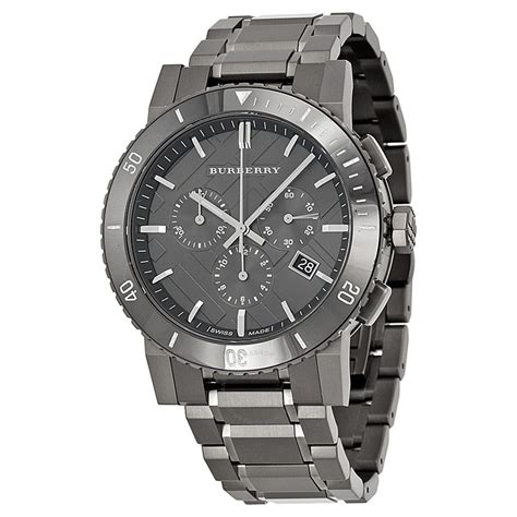 burberry bu9381 chronograph men's watch